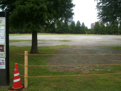 辰巳公園 液状化直し