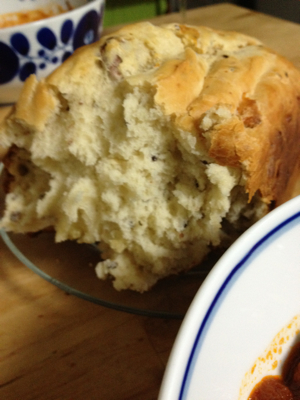 ブリーチーズ入り早焼きパン