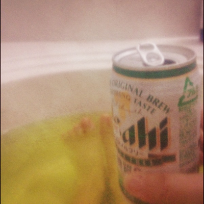 真夜中のぬるま湯あそび